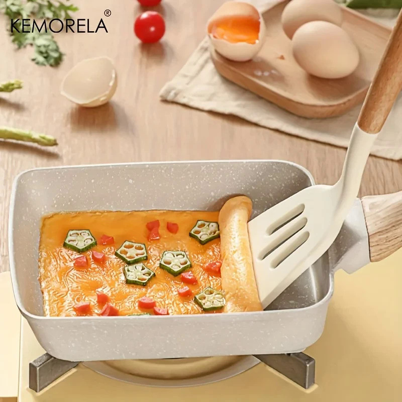 1PCS Tamagoyaki Japanese Omelette Pan Nonstick Egg Frying Pan Breakfast Rectangular Frying Pan Kitch
