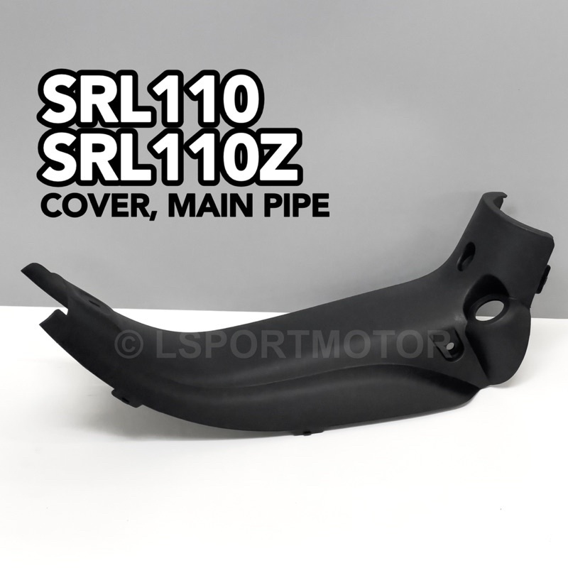 LAGENDA SRL110 / SRL110Z COVER, MAIN PIPE (MATTE BLACK) 5TF-F842M-00 YAMAHA LAGENDA110Z INNER FRONT 