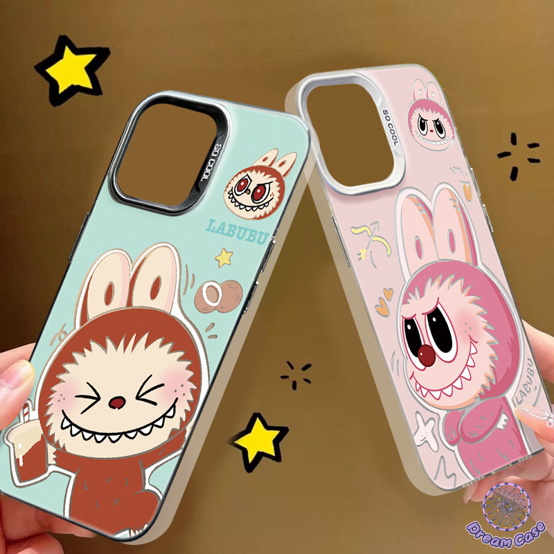 การ์ตูนป๊อปมาร์ทน่ารัก Labubu เคสสำหรับ VIVO Y17s Y12 Y22s Y36 Y15 Y02 Y21 Y11 Y27 Y91 Y17 Y35 Y31 Y27s Y16 Y20 Y22