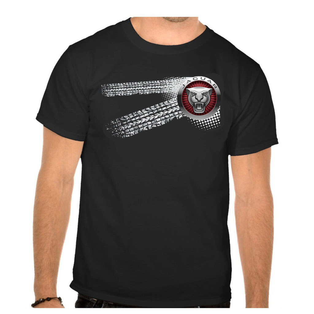 เสื้อยืดโลโก้รถ Jaguar สำหรับแฟชันรถยนต์