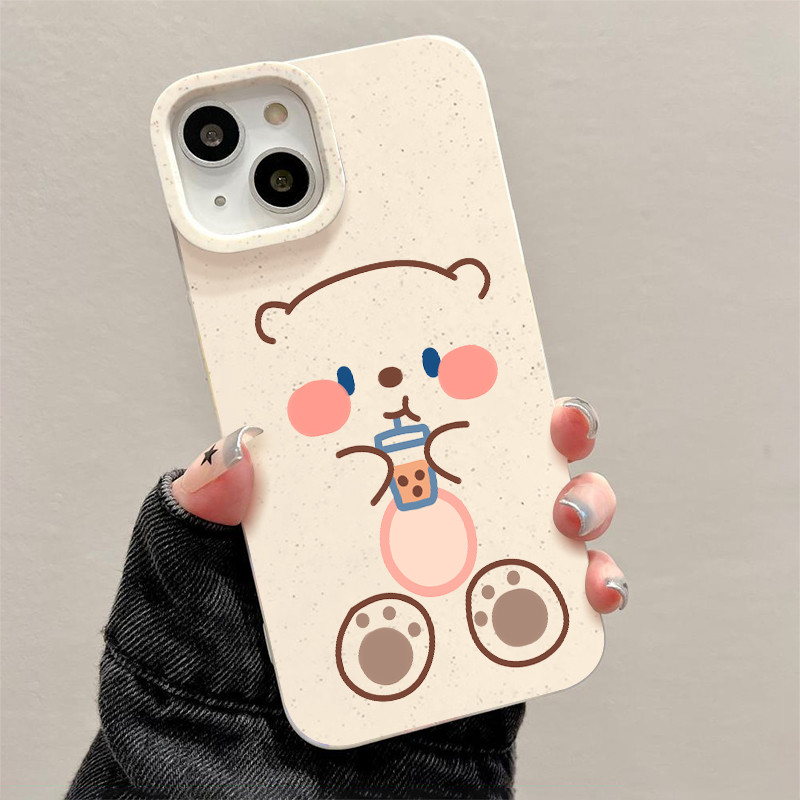 POPPA เคสโทรศัพท์อะนิเมะการ์ตูน น่ารัก ไอโฟน11 16 For iPhone12 13 14 15Pro MAX XS XR XS 6 7 8Plus เคสโทรศัพท