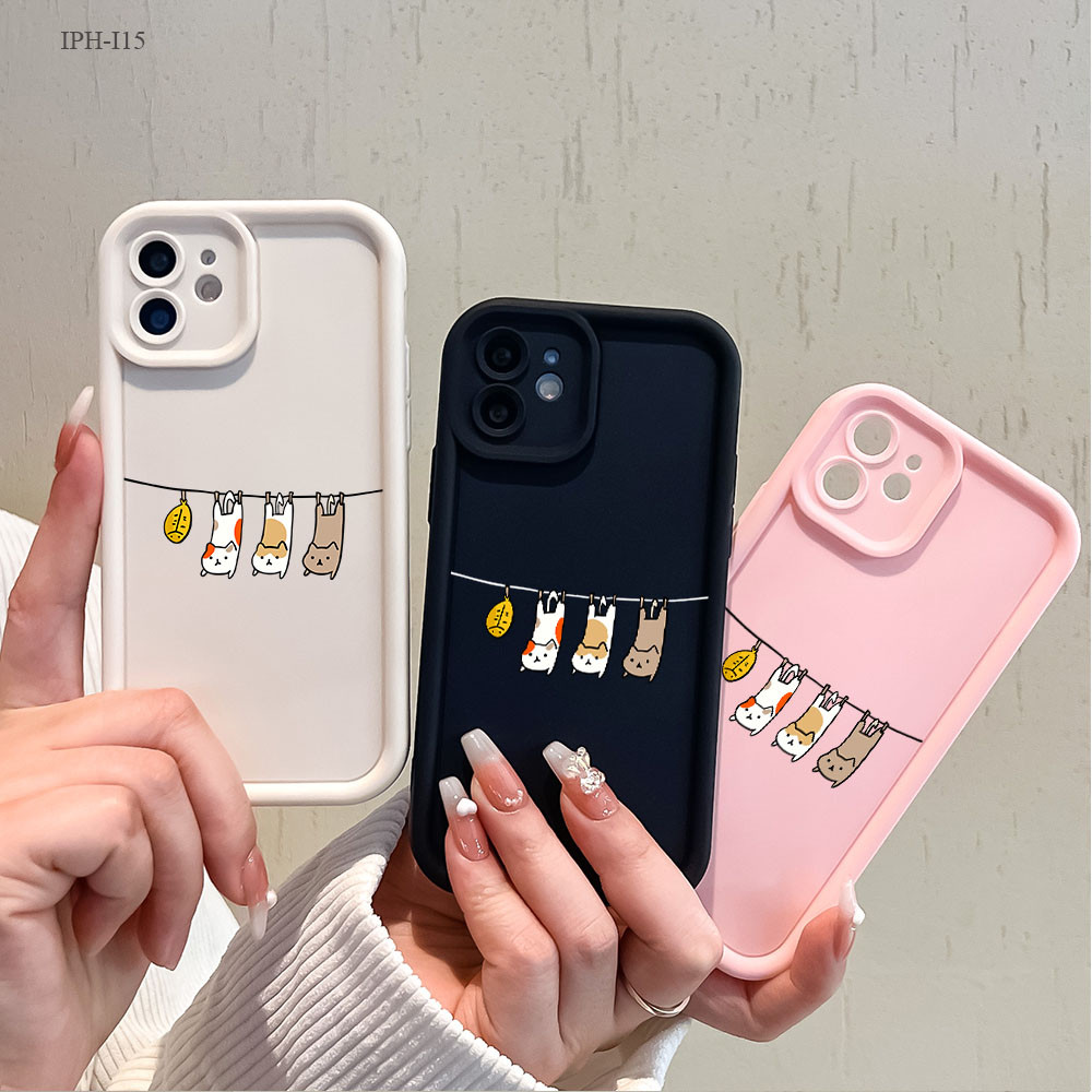 iPhone 16 15 14 13 12 11 8 7 6 X XS XR SE Plus Pro Max 2020 2022 เคสไอโฟน Cute เคส JT
