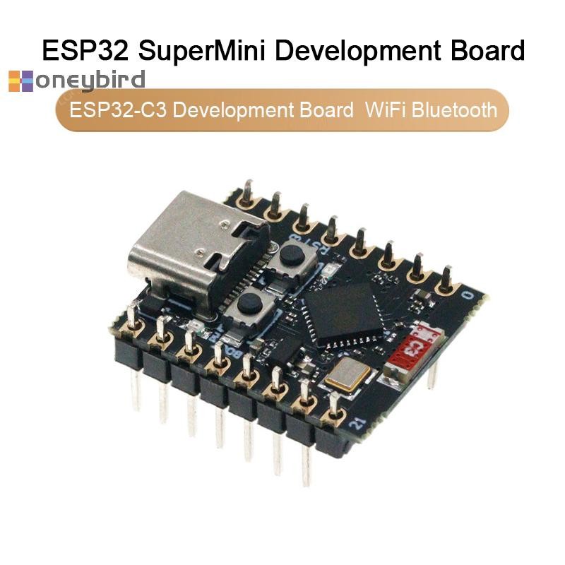 Honeybird ESP32-C3 บอร์ดพัฒนา ESP32 Mini Development Board ESP32 Wifi Development Board อุปกรณ์เสริมประสิทธิภาพสูง Nice