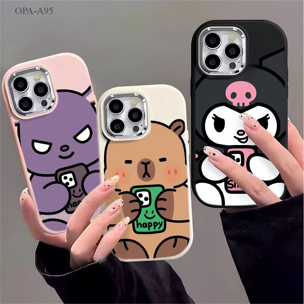 เคส For OPPO A95 A94 A38 A18 A15S A16 Find X8 A17 A12 A15 A3S A7 A5S A31 A54 A57 A58 A92 A93 11F F9 F11 Pro 4G 5G TPU PD