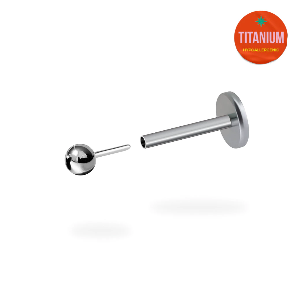 Classic Ball Flatback Earring (1ชิ้น)