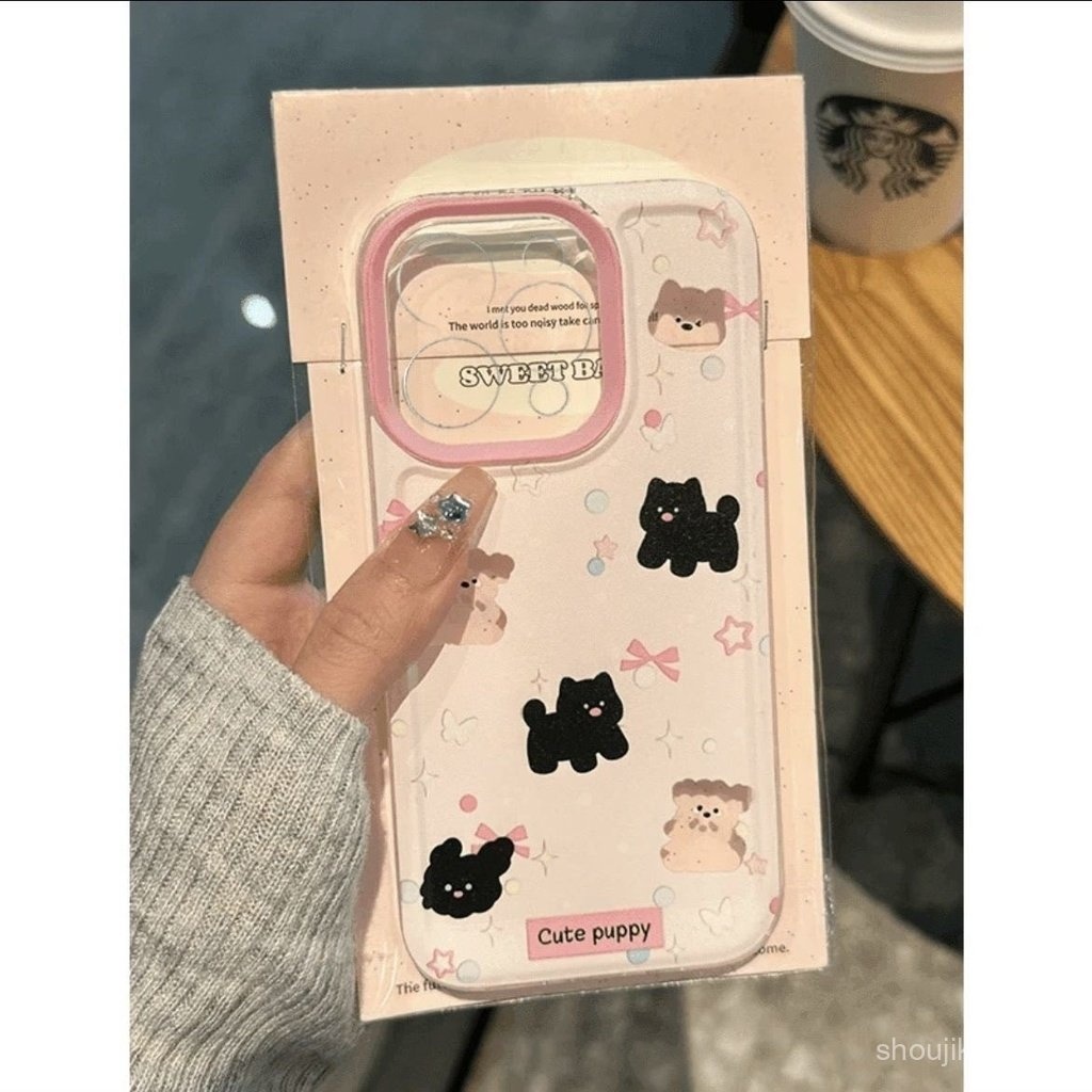 เคสมือถือกลวงสำหรับลูกสุนัขสำหรับ iphone15/14/13 12promax นิ่ม16xsiphone11xr7 8PLUS เคสมือถือ11 12PROMAX สร้างสรรค์ XR xmax x XS 14PROMAX 13pro se2020