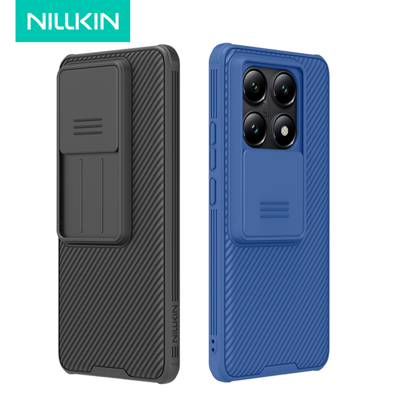 สําหรับ Xiaomi 14T, 14T Pro Case Nillkin CamShield Pro Hard PC + ฝาครอบ TPU พร้อมตัวป้องกันกล้องสไลด