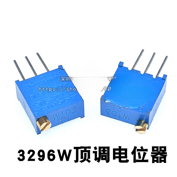 3296w 103 10K ปรับด้านบน Multi-Circle ปรับ Potentiometer 50R1K2K5K20K50K100K500K1M