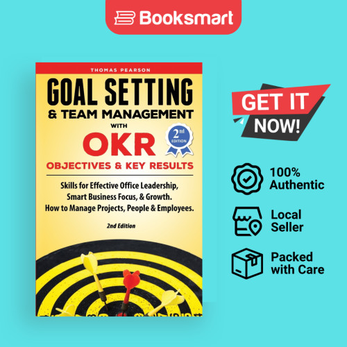 การจัดการทีมการตั้งค่าเป้าหมายพร้อม OKR - วัตถุและคีย์ผล - ปกอ่อน - อังกฤษ - 9781733328715