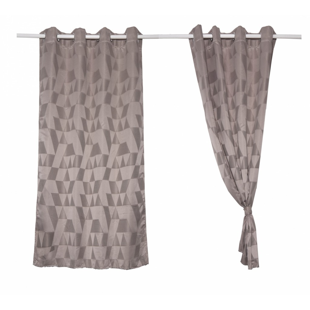 NP_shop4289 ผ้าม่านประตูพิมพ์ลาย A72041RR
#1WD ขนาด 150x240ซม. สีเบจ