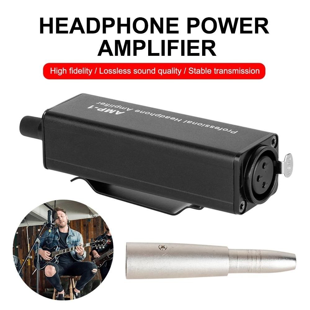 ตัวแปลงเครื่องขยายเสียงหูฟัง XLR Canon เป็น 3.5MM Audio Passive Amplifier Plug and Play