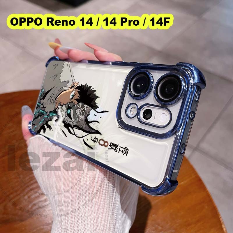 เคสOPPO Reno14 Pro Reno14Pro Reno 14 Pro 5GเคสOPPO 14F Reno14F 5G 2025เคส กรณีนุ่มกันกระแทกโปร่งใสหร
