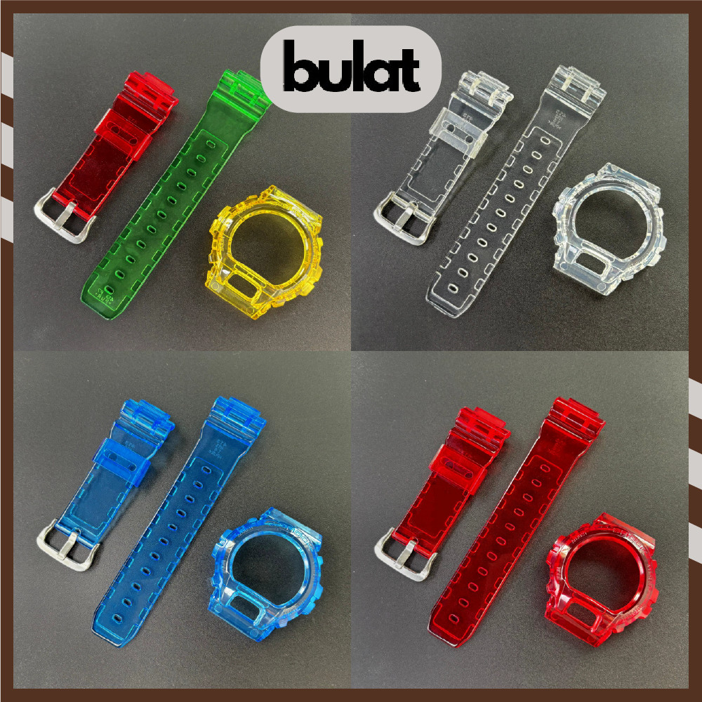 Bnb Dw6900 Bnb Jelly Tali Jam G Shock สายนาฬิกา Casio Bnb Dw6900 Bnb นาฬิกา Casio Man