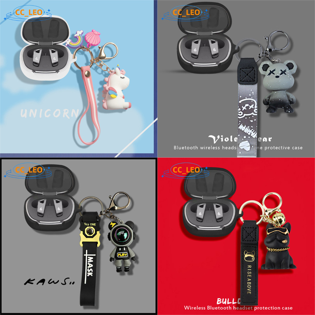 For EDIFIER Neobuds Pro3 Case Cute Piggy Bear Silicone Soft Case Suitable for EDIFIER NeoBuds Pro3 S