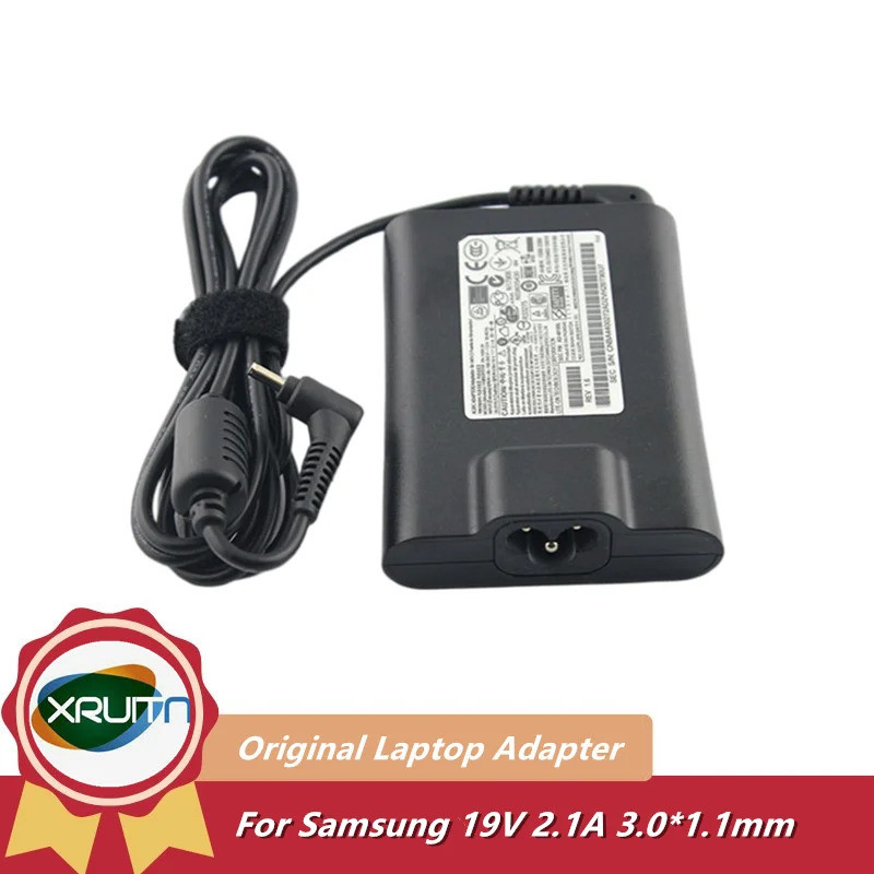 Original 19V 2.1A 40W PA-1400-24 AD-4019SL อะแดปเตอร์ AC สําหรับ Samsung NP900X1B NP900X3C NP900X3E 