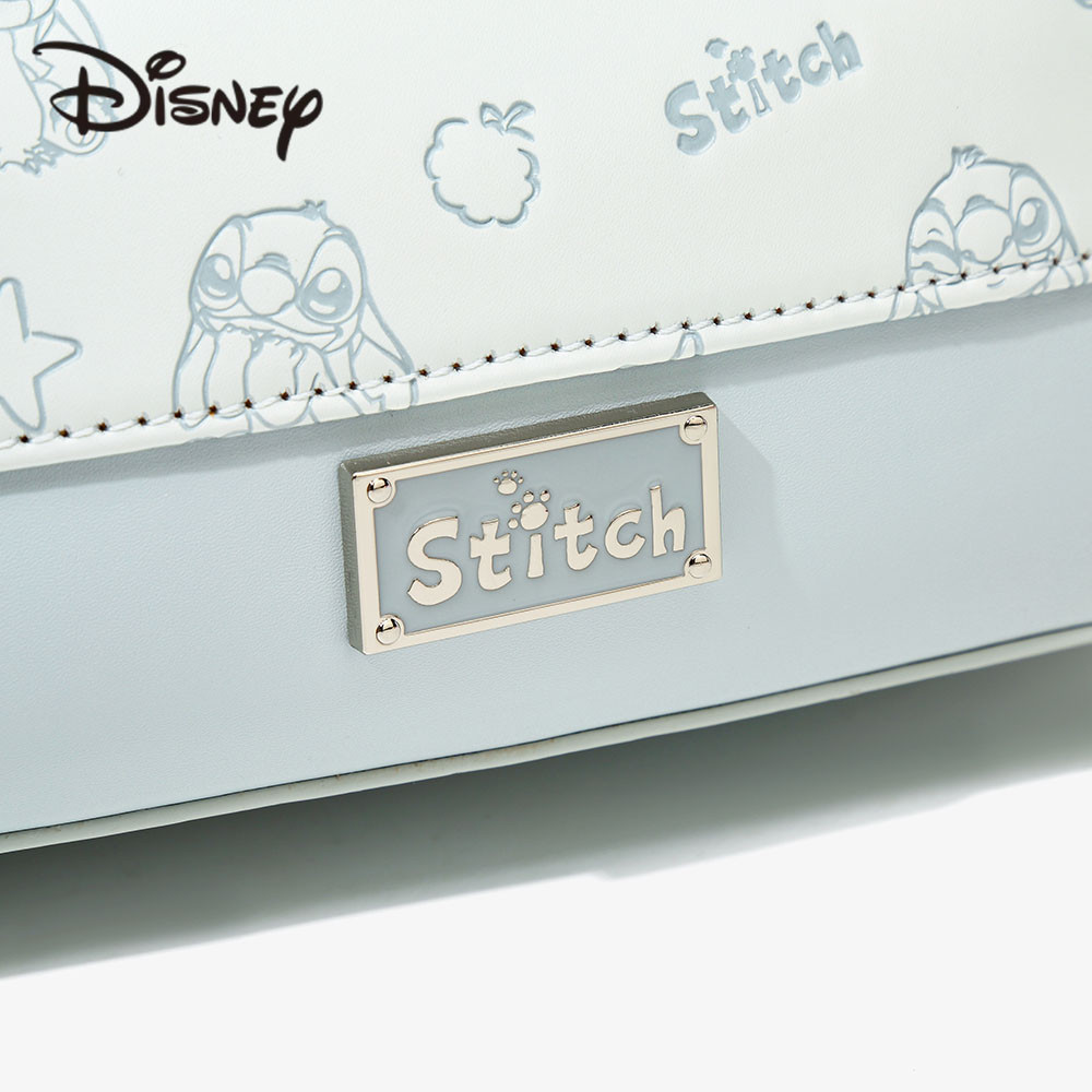 Disney ของแท้ Stitch Series แนวโน้มแฟชั่นกระเป๋าสะพาย Casual Commuter Storage กระเป๋ามัลติฟังก์ชั่สุภาพสตรี Crossbody กระเป๋า ราคา ถูกที่สุด ดีลบีเคเค แกลเลอรีภาพที่ 6