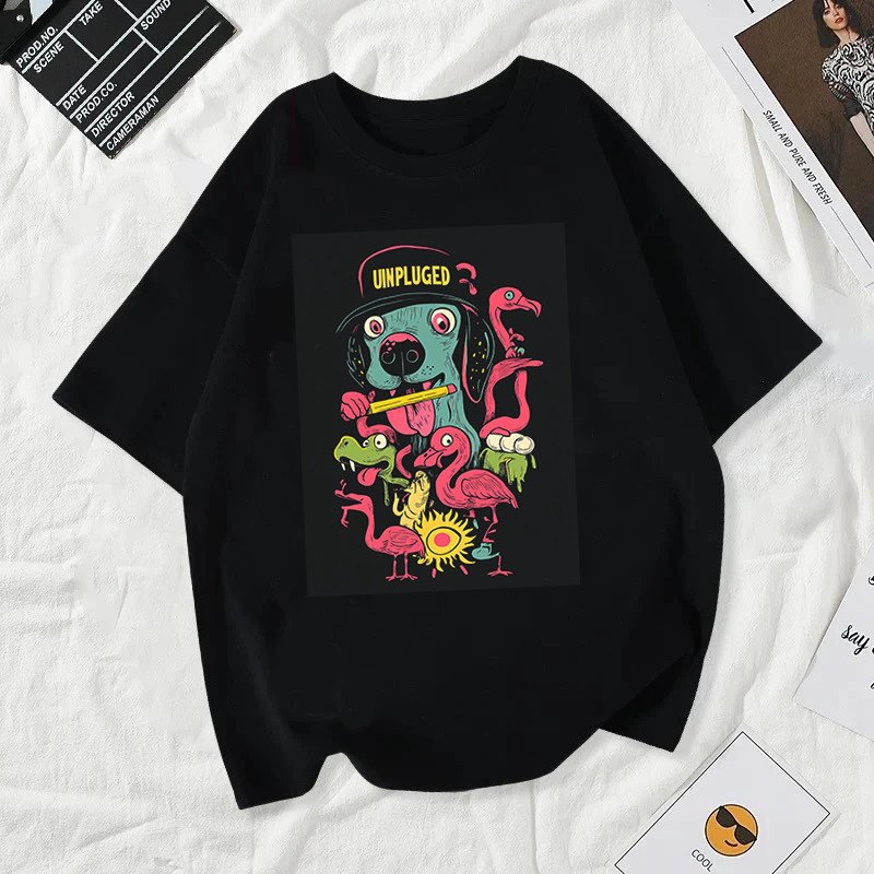 [2025NEW]เสื้อ GMM MUSIC PARADOX UNPLUGGED T-Shirt แท้ ผ้า Cotton 100% เสื้อยืดพิมพ์ลาย
