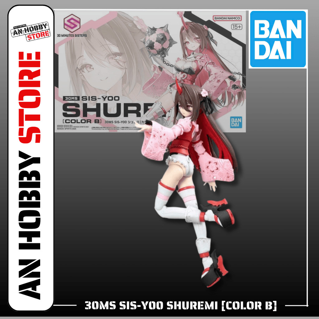 BANDAI ASSEMBLY MODEL 30MS SIS-Y00 SHUREMI [COLOR B] ของแท้