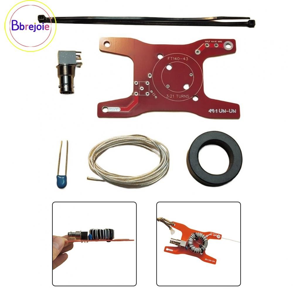DIY เสาอากาศปลายความถี่คลื่นสั้น FT140-43 แหวนแม่เหล็ก 50W สี่แบนด์สําหรับ EFHW