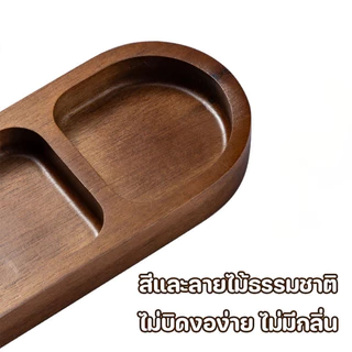 ถาดไม้วางของ ถาดเครื่องประดับน้ําหอม ที่ใส่ เครื่องประดับ ถาดทางเข้าที่เก็บกุญแจ ย้อนยุค ตกแต่งบ้าน