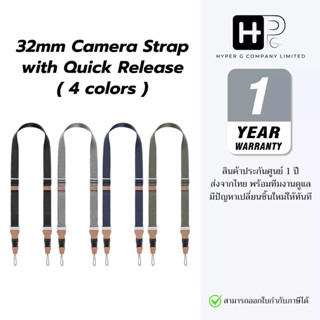 K&F 32mm Camera Neck Strap with Quick Release สายคล้องกล้องร…