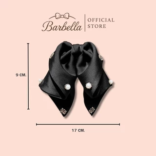 Barbella โบว์ติดผมสไตล์เจ้าหญิง ประดับไข่มุก เพชรหรู รุ่น Victoria (BB085)