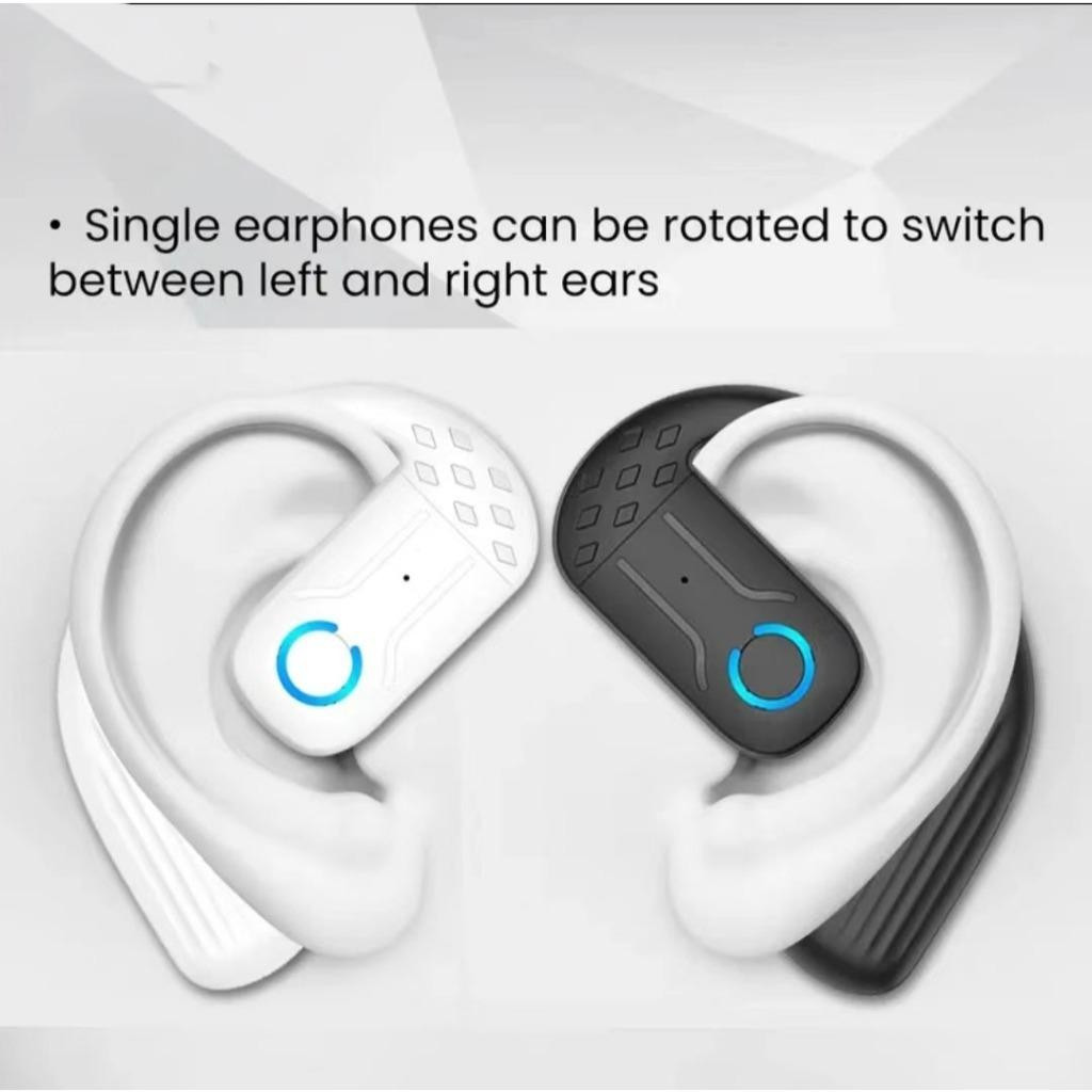 OWS R9 Pro หูฟังหูเดียวสําหรับหูซ้ายและขวาหูฟังบลูทูธไร้สายแบตเตอรี่สูงยาว Pigfly