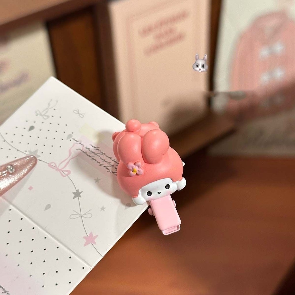 Pu Puppy กิ๊บติดผมขนาดใหญ่ ลายการ์ตูนน่ารัก สไตล์ญี่ปุ่น พวงมาลัยสุนัขตัวเล็กสำหรับด้านข้าง - รูปที่ 4