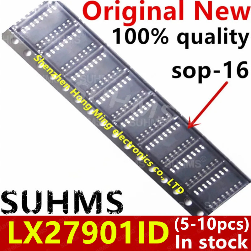 (5-10ชิ้น) 100% ใหม่ LX27901ID LX27901 SOP-16 ชิปเซ็ต