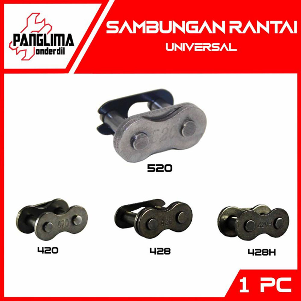 1 PC Universal Chain การเชื่อมต่อ Ymh & Szki & Honda ขนาด 420 428 428H 520 Sport Chain Chain Chain ส
