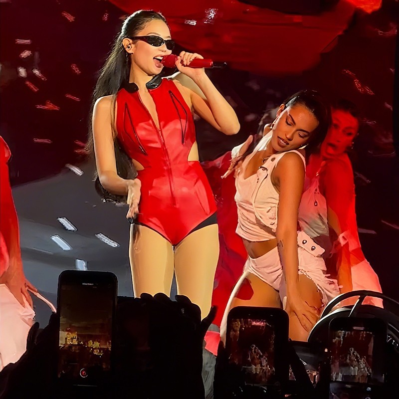 น่ารักใหม่ แฟชั่น3ชิ้นชุดห่อหน้าอกท็อปส์+แขนกุดกลวงซิปบอดี้สูท+กระโปรงพิมพ์ผู้หญิงฤดูร้อนเซ็กซี่ร้อนเจี๊ยบสไตล์