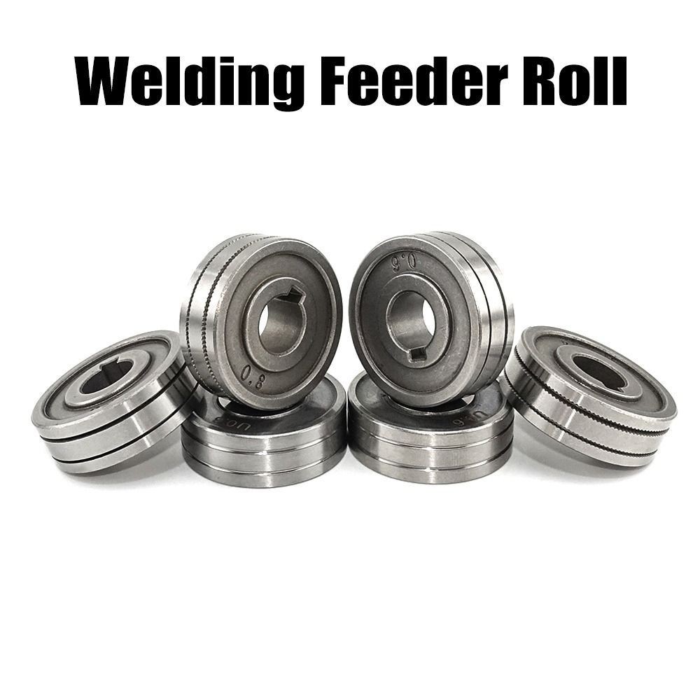 MIG MAG เชื่อมฟีด Roller สายไดรฟ์ล้อ 0.6/0.8/1.0 มม.Knurl VC Groove สําหรับเหล็กอลูมิเนียม Flux สายไฟเครื่องเชื่อม ราคาถูก Shopee Lazada