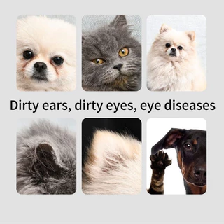【PET RECORD】🔥ทิชชู่เปียกเช็ดตาหูสุนัขแมว 130 แผ่น แผ่นเช็ดคราบน้ำตา อ่อนโยน ทำความสะอาดง่าย ปลอดภัย