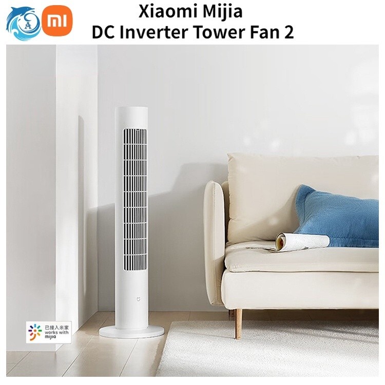 Xiaomi Mi Xiaomi Mijia DC การแปลงความถี่ Smart Tower พัดลม 2 Mi บ้านฤดูร้อน Cooling Bladeless Air Co