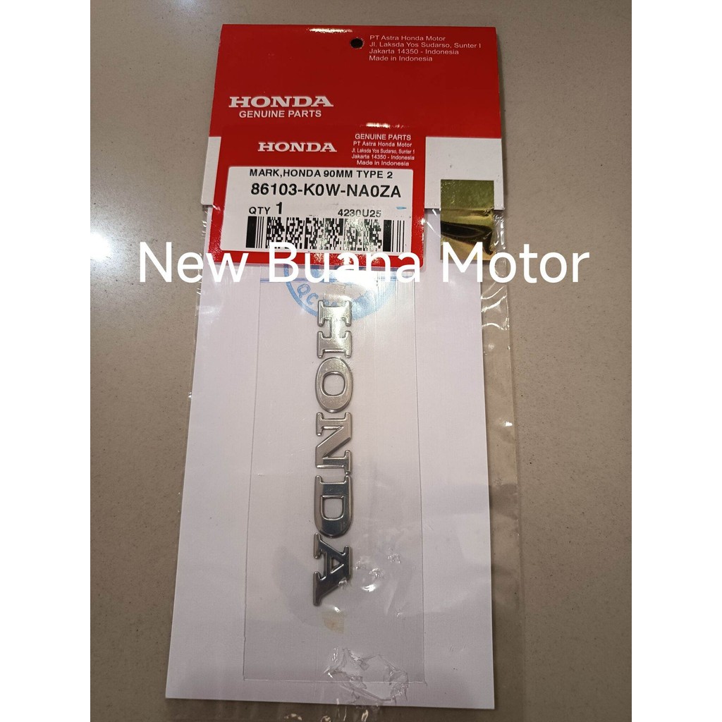 สติ๊กเกอร์มาร์ค Honda 90mm ชนิด 2 ADV 160 86103K0WNA0ZA