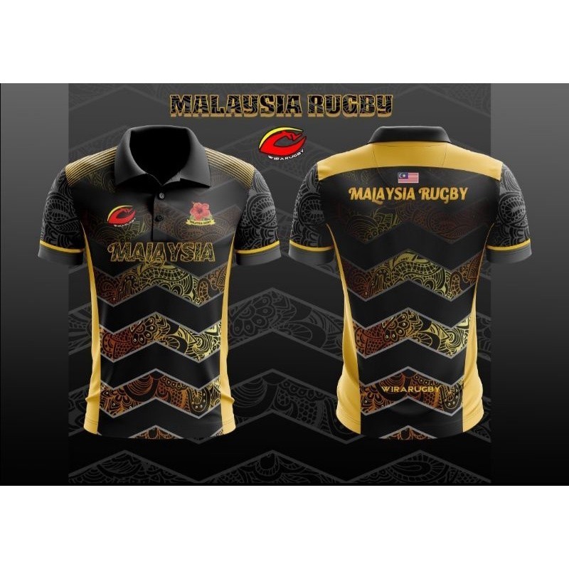 HOT ITEM Malaysia Rugby T.Shirt / T.shirt Rugby / Rugby