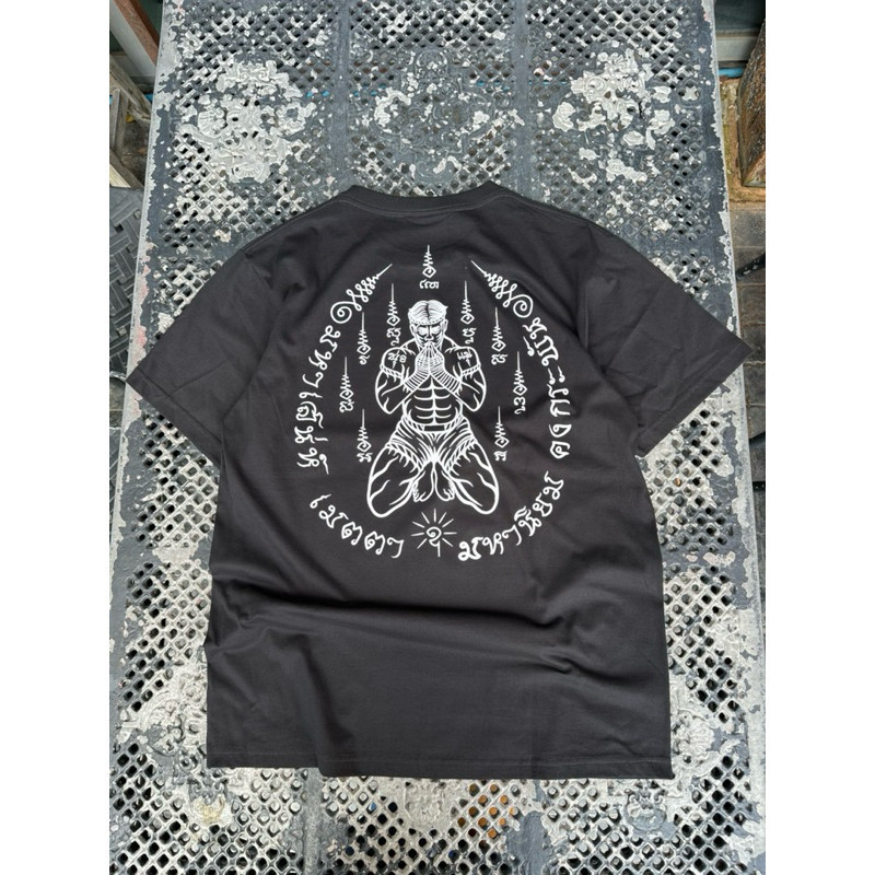 เสื้อยืดผ้าฝ้ายแท้ สำหรับมวยไทยและสวมใส่ทุกวัน ไซส์ S-5XL