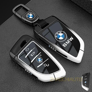 ฝาครอบกุญแจโลหะกรณีกุญแจรีโมท Fob ฝาครอบพวงกุญแจสําหรับ BMW กระเป๋า 1 Series 3 Series 5/7 Series GT X5 X1 X3 X4 X6 F10 F20 E60 E61 F30 F11