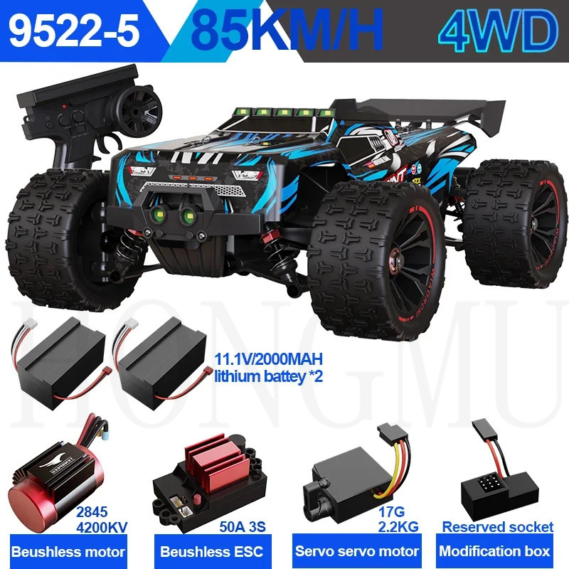 SCY9522PRO 85 กม./ชม.RC รถไร้แปรง 4WD Off-Road Drift รีโมทคอนโทรลรถ 1:16 Professional Racing รถ SCY9