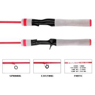 FRRTC READY STOCK UL คันเบ็ดคันเบ็ดคาร์บอไฟเบอร์ คันเบ็ดสปินนิ่ง/คาสติ้งคันกุ้งน้ำหนักเบาพิเศษ
