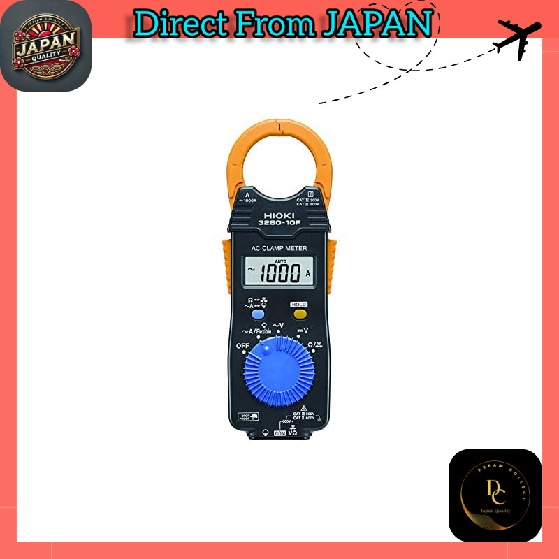 HIOKI Compact Handheld Clamp Meter — AC & AC/DC Clamp Multimeter (Various Models)