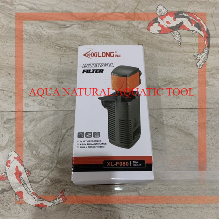 XILONG XL F 080 กรองภายในตู้ปลาปั๊มจุ่ม