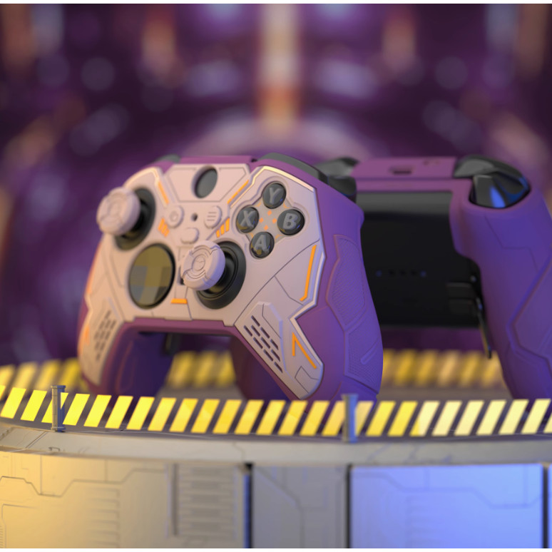 Grip Cover Skin สําหรับ Xbox Elite Series 2 & Elite Series 2 Core พร้อม Thumb Grips และสติ๊กเกอร์-สี