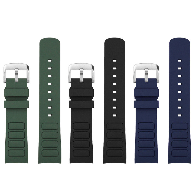 MIDO Ocean Star M049 TV Series 22mm สายนาฬิกายางซิลิโคน – สายสํารองสําหรับ M049.526. - รูปที่ 2