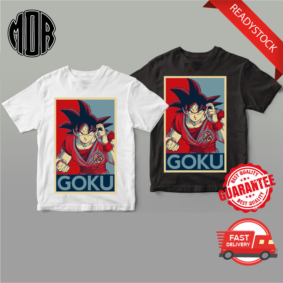 แฟชั่น [READYSTOCK] 2025 Tshirt Anime Dragon Ball แขนสั้น I ชุดอะนิเมะ Dragon Ball I ผ้าฝ้าย 100% I 