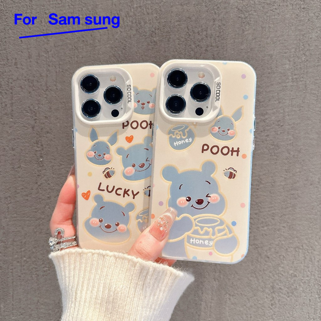 ใช้สำหรับ เคส samsung หมีน้อยน่ารัก A55 A54 A53 A52S A52 A51 A50 A30S A50S A34 A15 A14 A04S/A13S A12 M12 A05S A05
