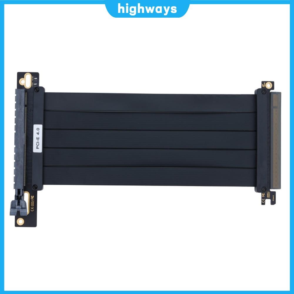 พอร์ตขยายอะแดปเตอร์ 180 องศา PCI Express Gen 4 GPU สายไฟต่อขยายกราฟิกการ์ดเข้ากันได้กับ RTX4090 RTX4