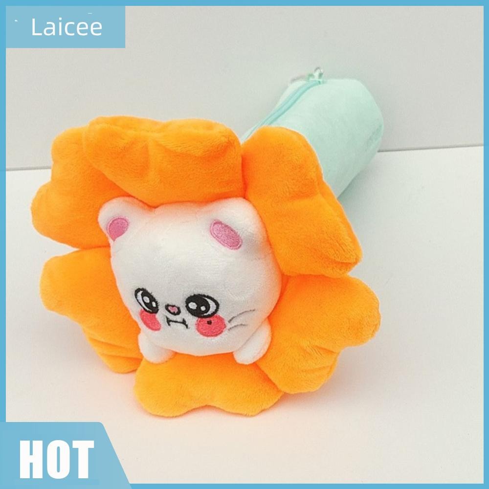 [Laicee.th] Skzoo Plush Pencil Bags with Wolf Chan Han Qukka Bbokari Flower Design Cute Skzoo Plush 
