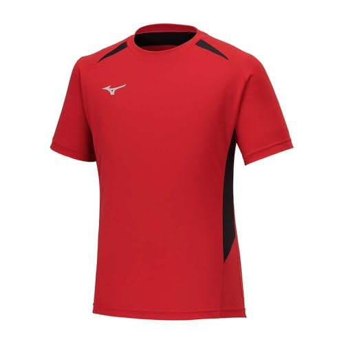 "Mizuno Solar Cut Field Shirt - Short Sleeve Summer Apparel, Moisture-Wicking, Heat-Resistant, Slim 