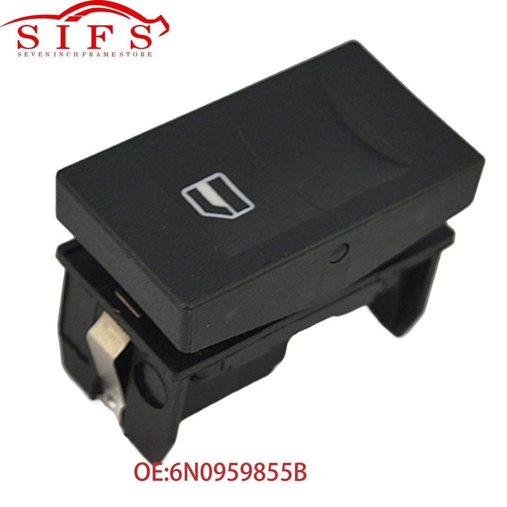 สวิทช์กระจกไฟรถยนต์ 6N0959855B สําหรับอุปกรณ์เสริม VW Polo Classic 6Kv2